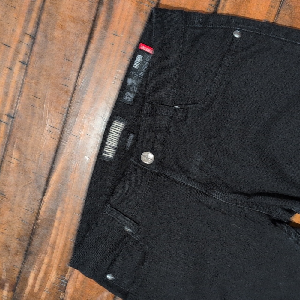 LipService Anthem Low Rise Flared Jeans Unisex - Picture 3 of 10